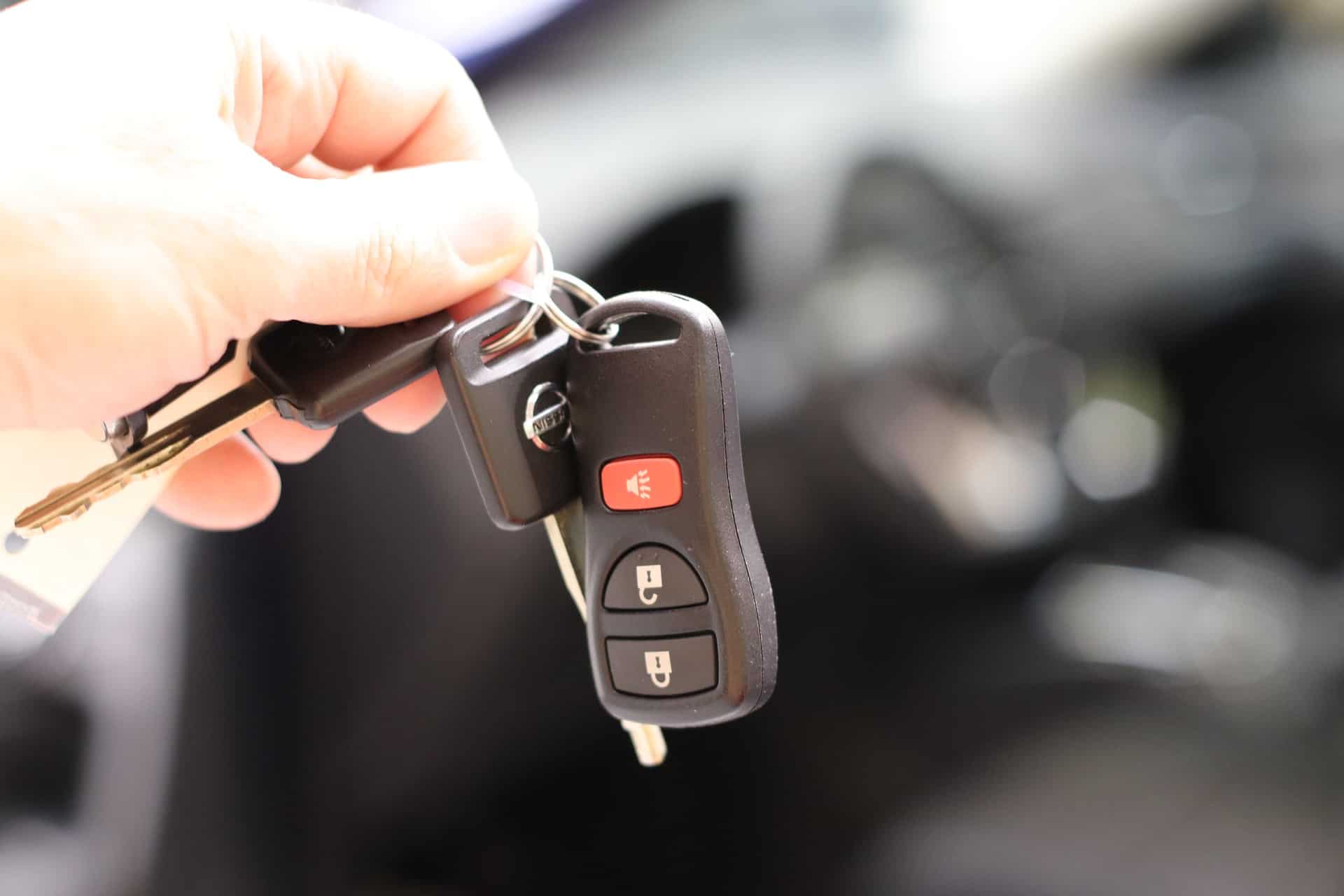 klucze od auta leasing samochodu