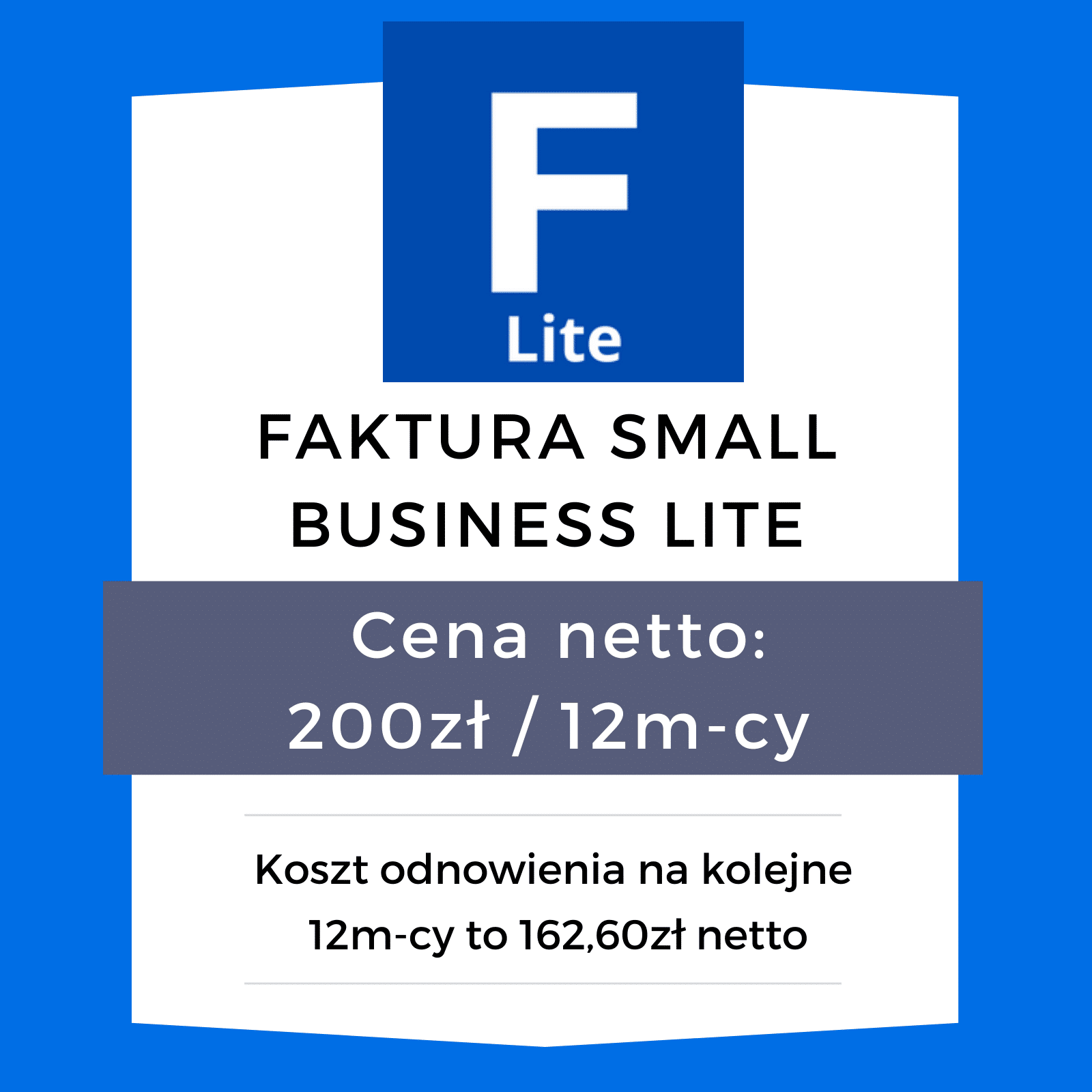 1 Program do faktur Faktur Small Business Lite