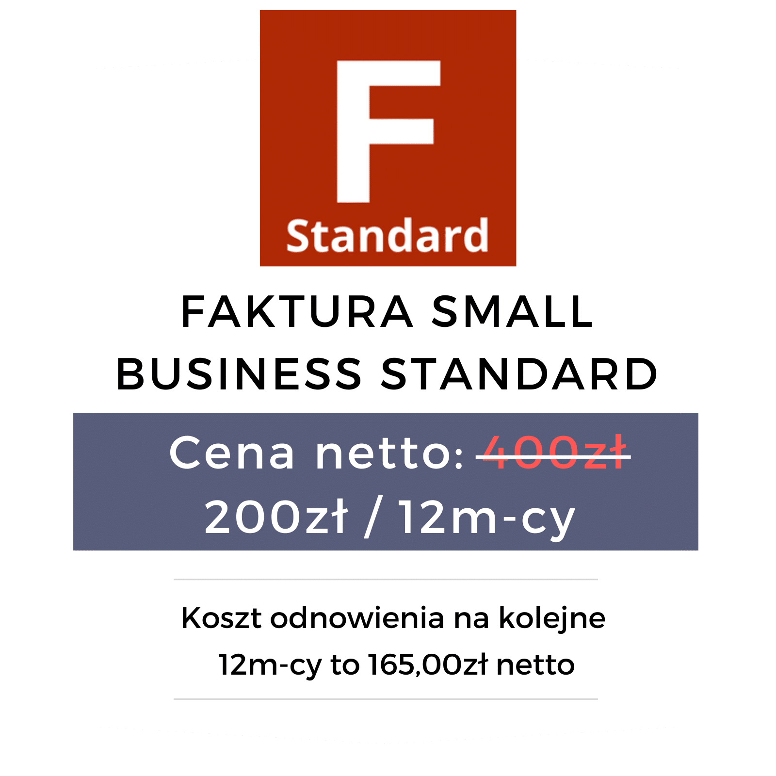 2 Program do faktur Faktur Small Business Standard