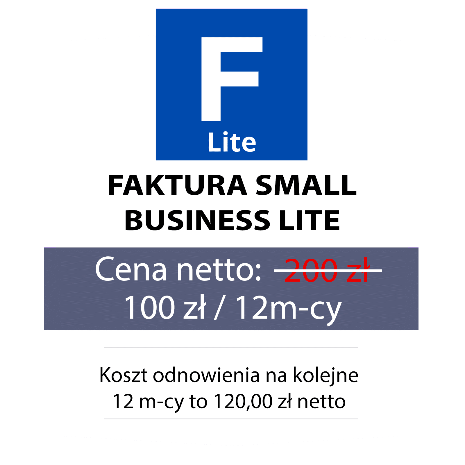 Program do faktur Faktur Small Business Lite