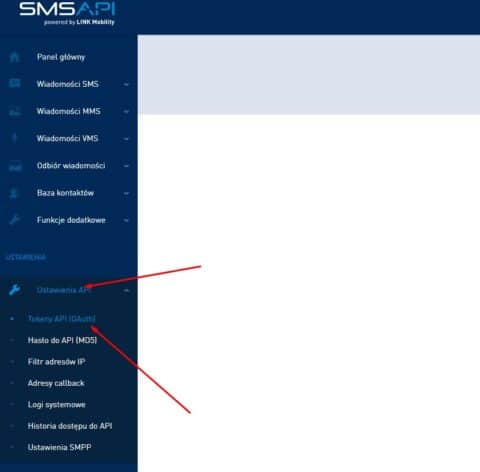 Zakładanie konta w SMS API oraz konfiguracja w programie | Blog - Mega-Tech